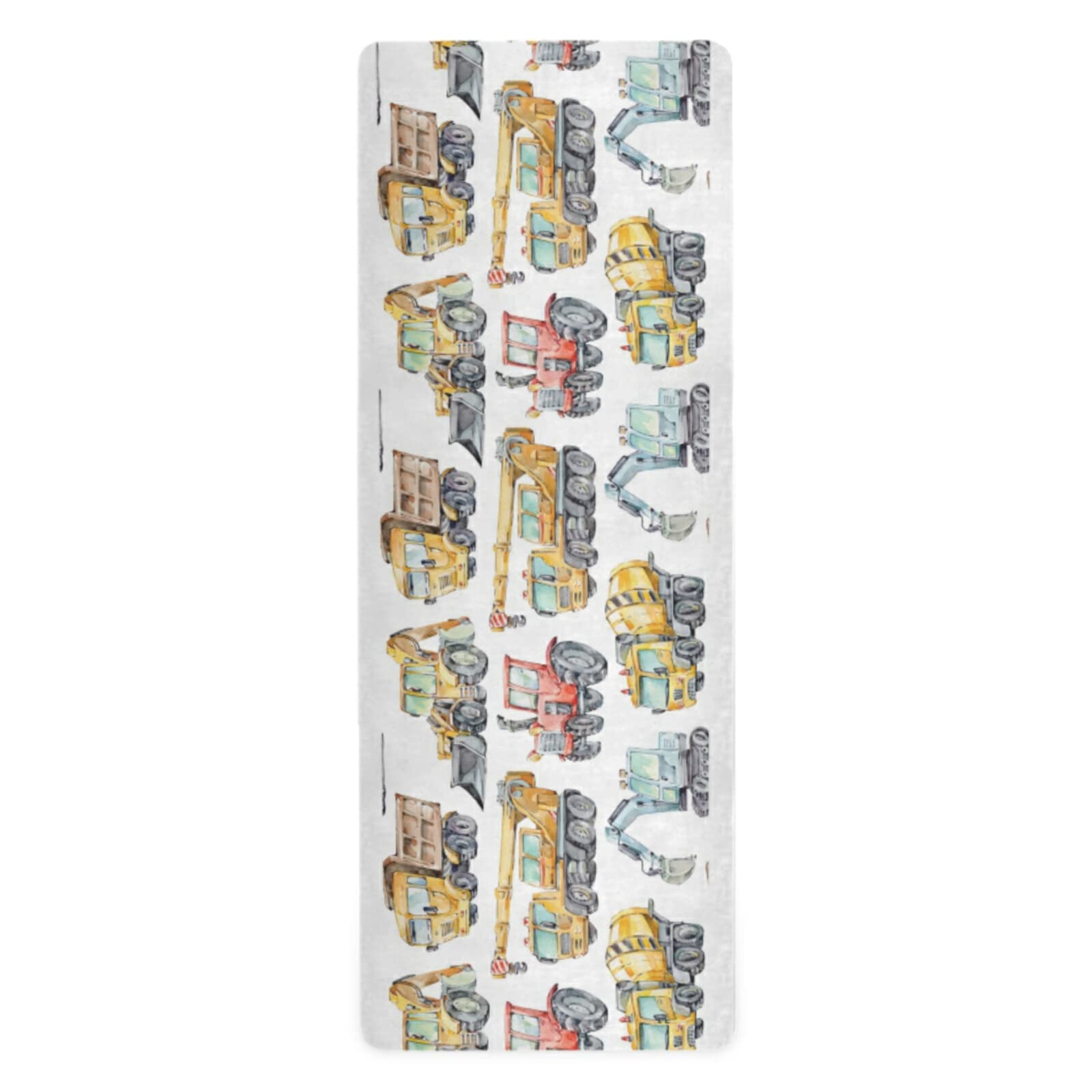 Non-Slip 1mm Yoga Mat - Durable Folding Fitness Mat for Pilates & Workouts at Home/Gym