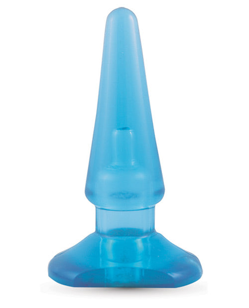 B Yours Basic Butt Plug - Blue | Comfortable Silicone Anal Plug for Beginners | Perfect for Couples Play & Solo Pleasure