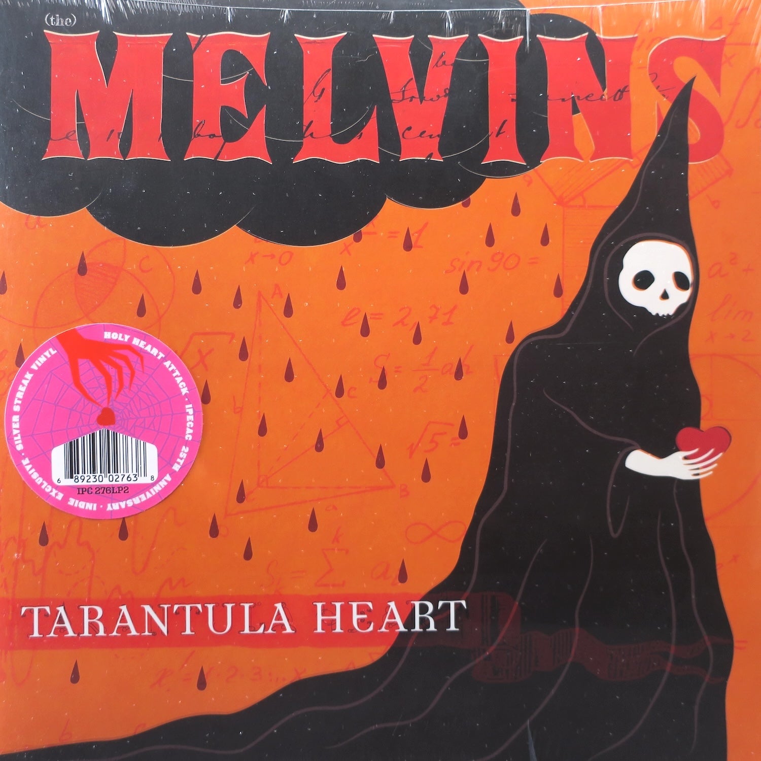 MELVINS 'Tarantula Heart' Limited Edition SILVER Vinyl LP Record - Heavy Metal Music Collectible for Audiophiles & Vinyl Enthusiasts - Perfect for Home Listening Sessions & Music Collections