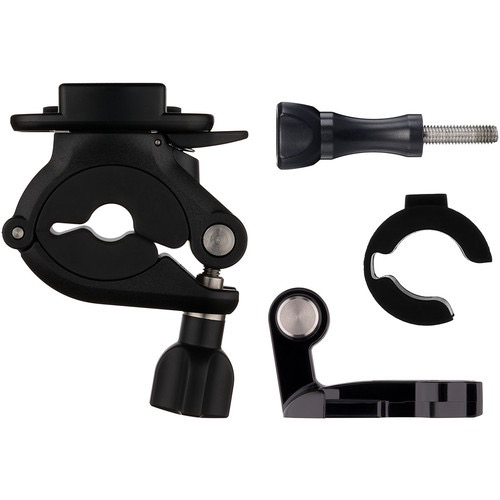 GoPro Handlebar Mount, Seatpost Mount & Pole Mount - Universal Bike, Motorcycle & Sports Camera Mount for Action Cameras - Perfect for Cycling, Motorcycling & Outdoor Adventures