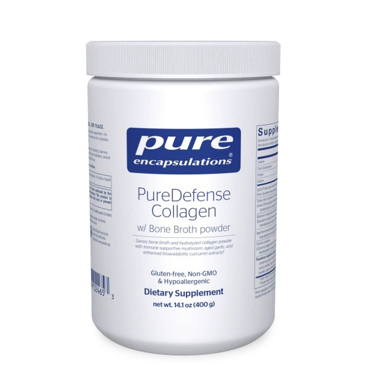 Pure Defense Collagen with Bone Broth Powder - Grass-Fed, Keto & Paleo Friendly for Joint Support, Skin Health & Gut Wellness - Perfect for Smoothies, Coffee & Post-Workout Recovery