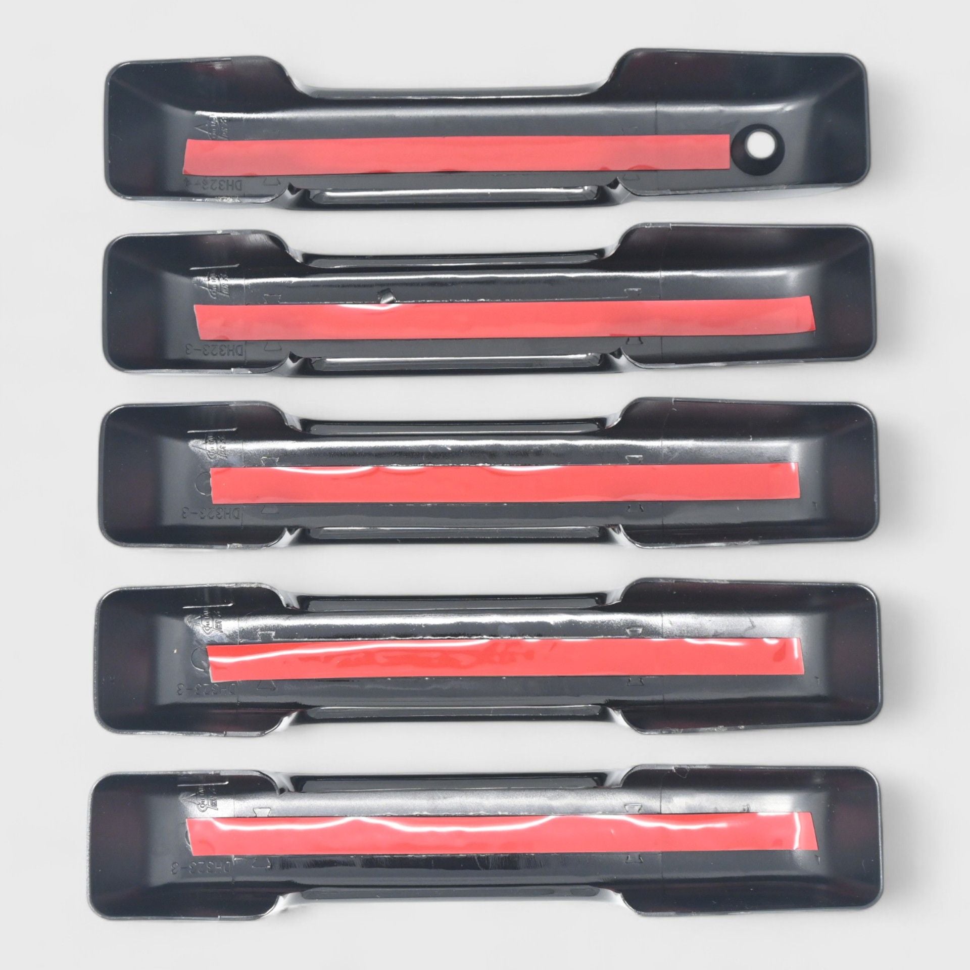 Gloss Black Chrome Delete Door Handle Covers for Cars - No Smart Key - DH6323BLK - Upgrade Your Vehicle's Exterior Style (Perfect for Car Enthusiasts & Auto Detailing)