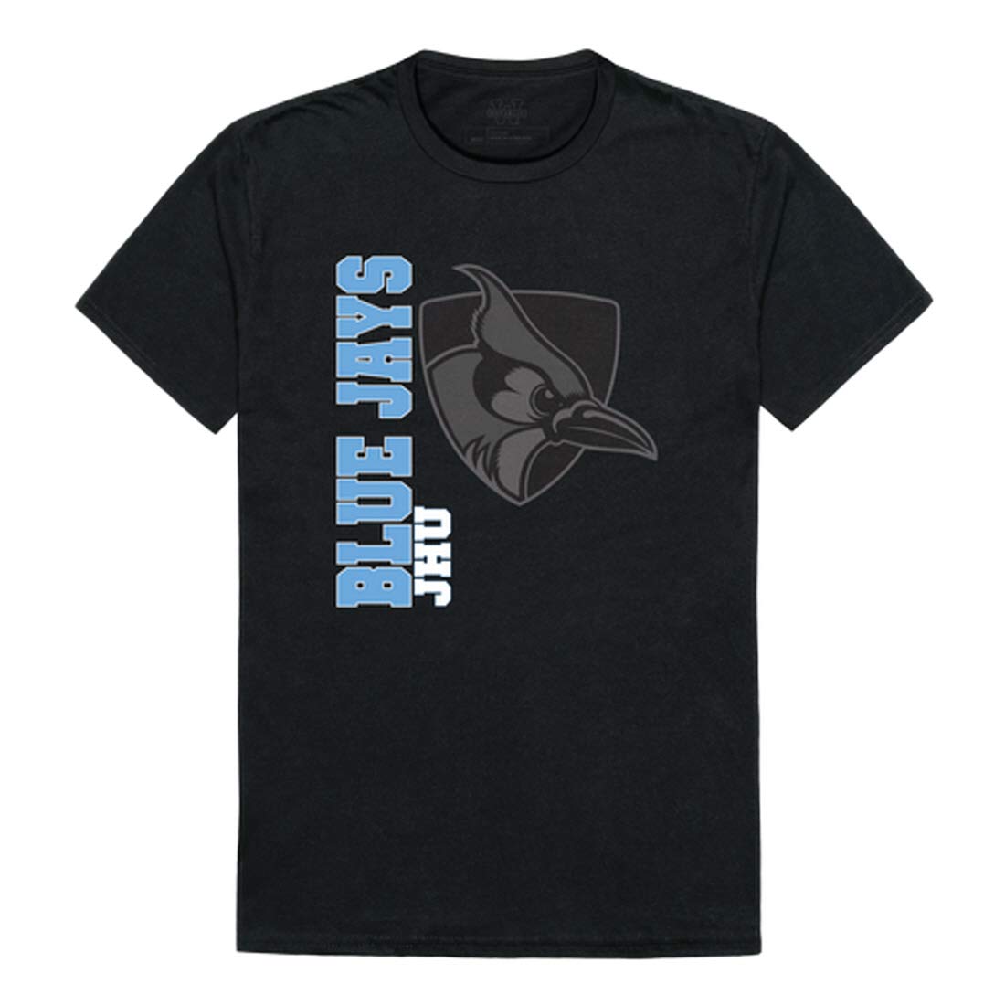 Johns Hopkins Blue Jays Ghost College T-Shirt | Officially Licensed NCAA Apparel | Comfortable Cotton Tee for School Spirit & Game Day