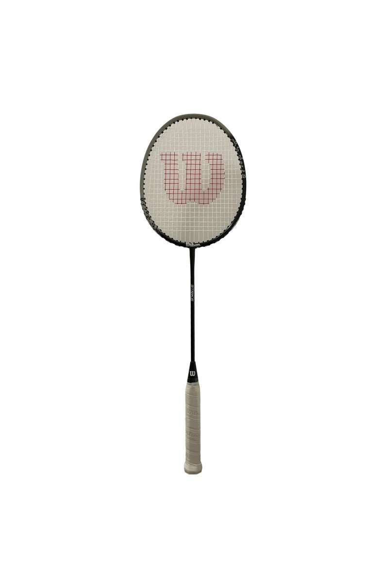 Wilson Strike Badminton Racket - Lightweight Carbon Fiber Shuttlecock Racket for Beginners & Advanced Players | Perfect for Indoor & Outdoor Games, Training & Tournaments