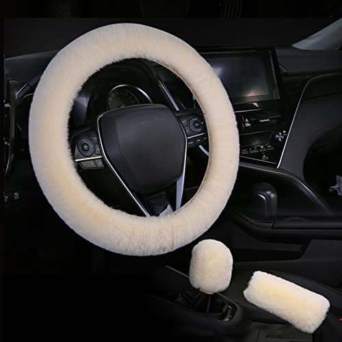 Shearling wool-Beige