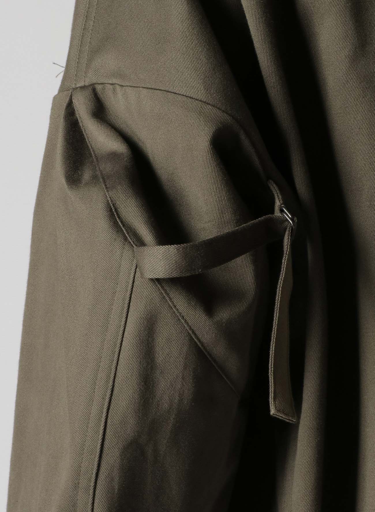 Double Faced Twill No Collar Coat for Women - Lightweight Casual Trench Coat for Spring & Fall - Perfect for Office, Travel and Everyday Wear