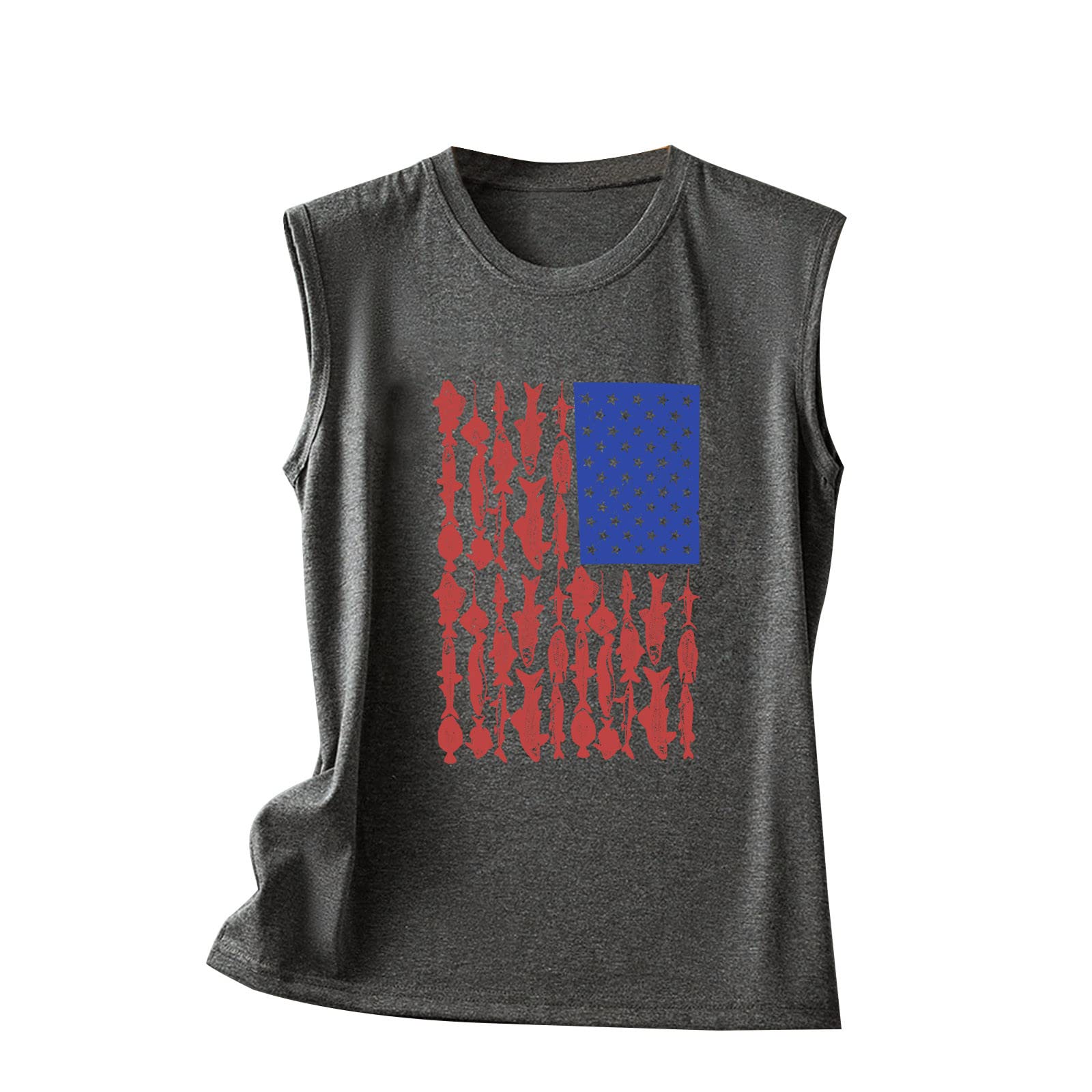 Women's Sleeveless V-Neck Casual Tank Top - Soft Nylon Blouse with Stylish Print for Everyday Wear - Perfect for Work, Gym, and Summer Outfits