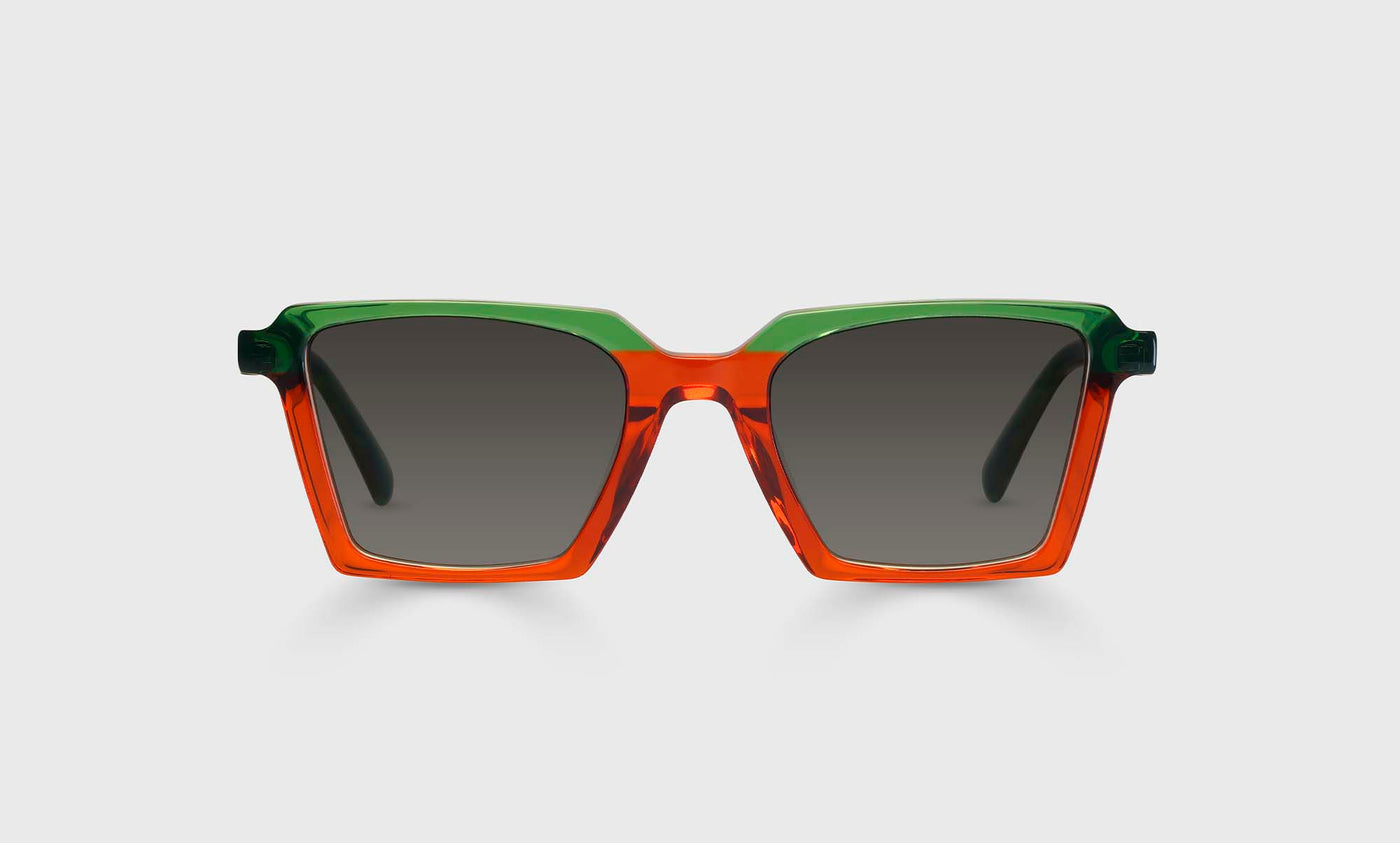 See Straight Color 76 Lime and Tangerine Crystal - Vibrant Hair Dye for Bold Fashion Looks | Perfect for Parties, Cosplay & Creative Styling
