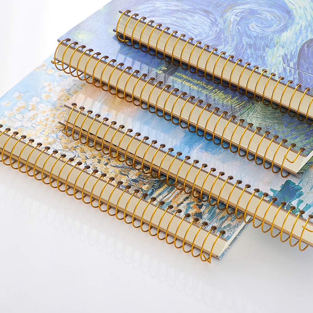 Van Gogh Spiral Notebook Hardcover - 10.6