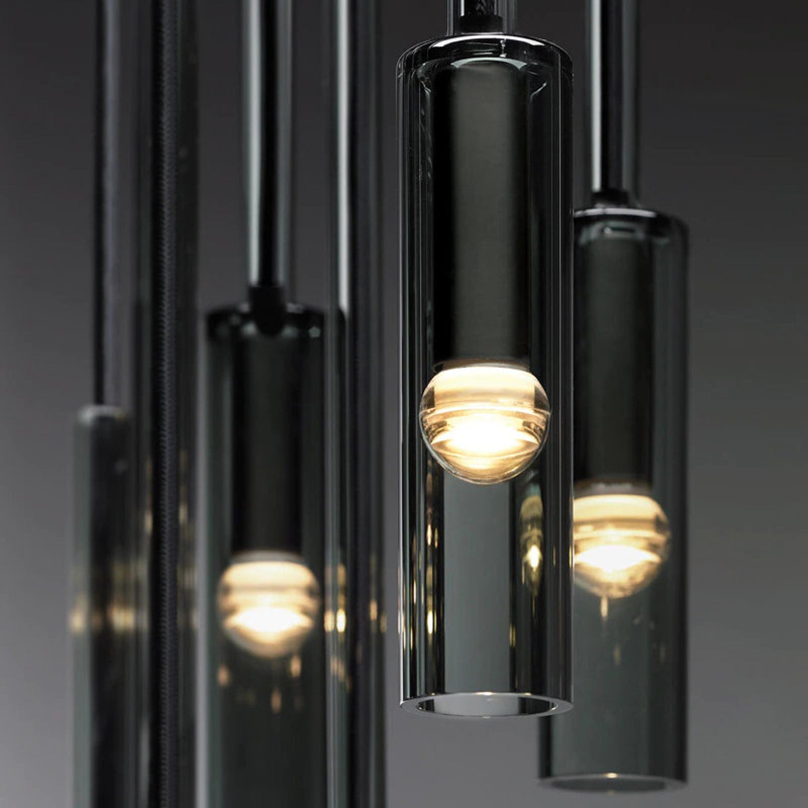 Charlot Pendant Light - Modern Hanging Chandelier for Dining Room, Kitchen Island & Bedroom Lighting - Elegant Glass Ceiling Lamp Fixture