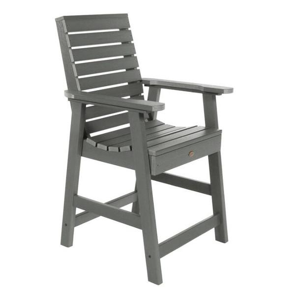 Weather-Resistant 3-Piece Round Counter Height Outdoor Dining Set - Perfect for Patio, Deck, and Backyard Gatherings