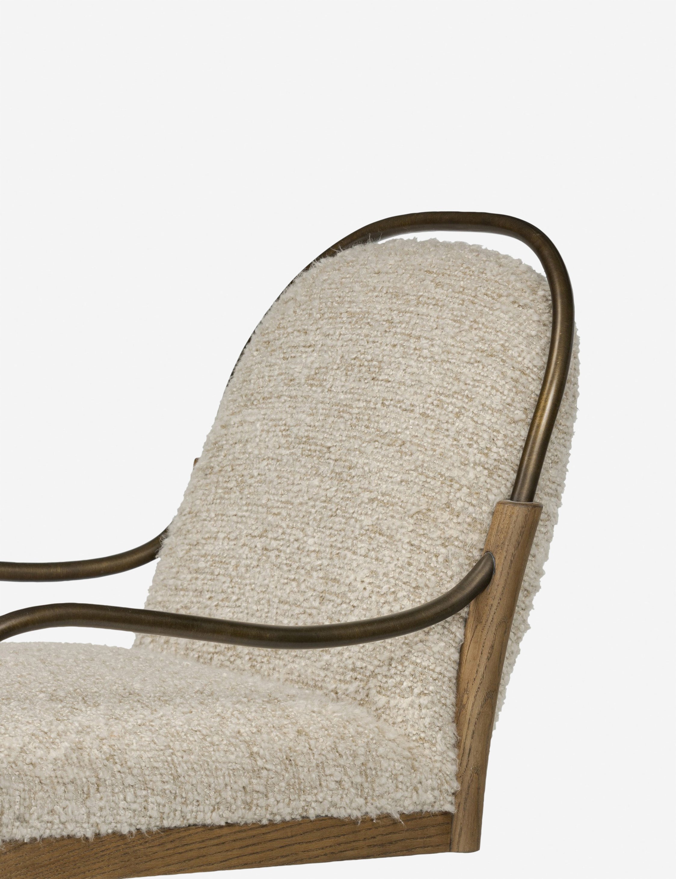 Demi Office Chair by Amber Lewis x Four Hands - Ergonomic Mid-Century Modern Desk Chair for Home & Office - Perfect for Workstations, Study Rooms & Cozy Reading Nooks