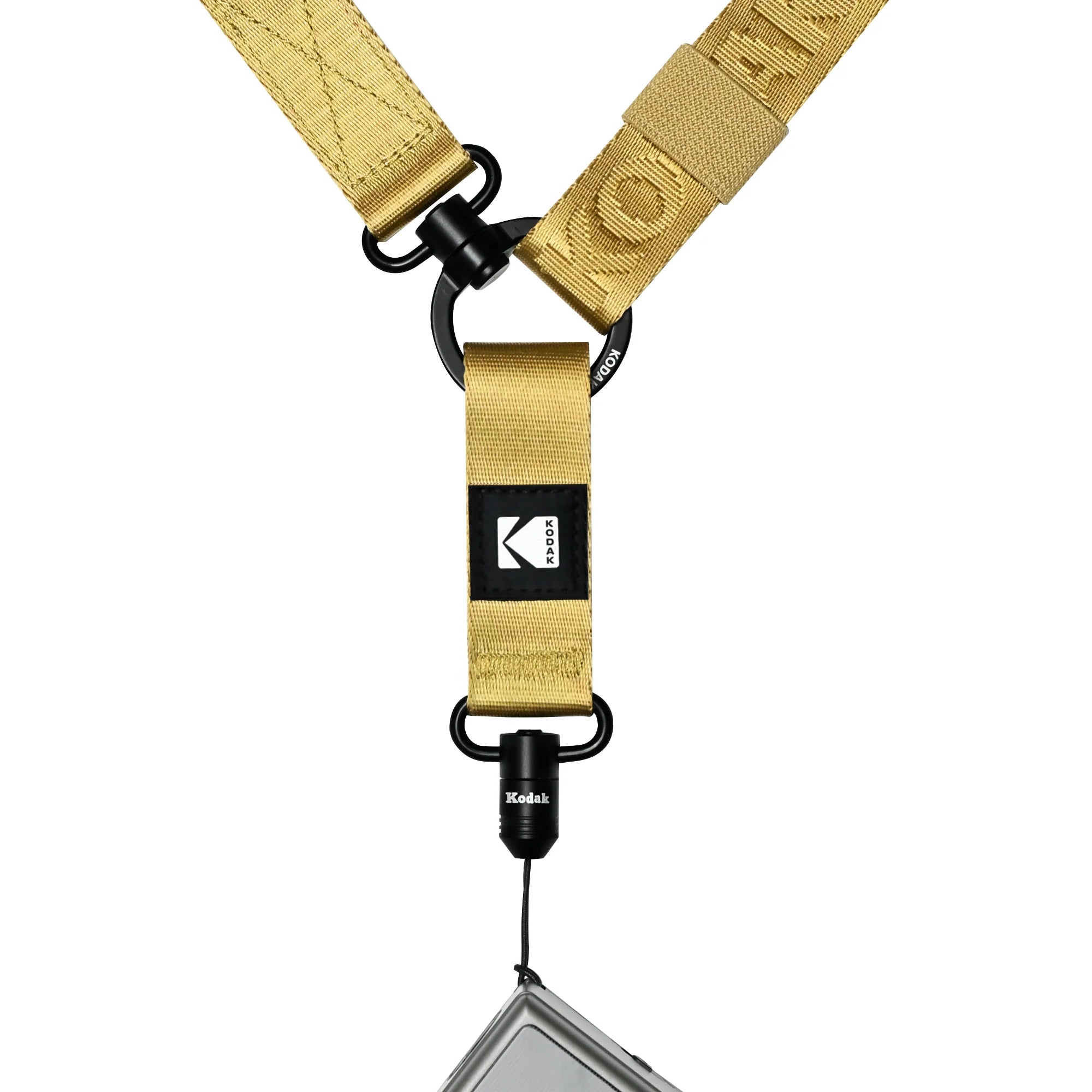 KODAK Multi-Purpose Camera Strap (Khaki) - Durable Adjustable Neck Strap for DSLR, Mirrorless & Film Cameras - Perfect for Travel, Hiking & Photography Enthusiasts
