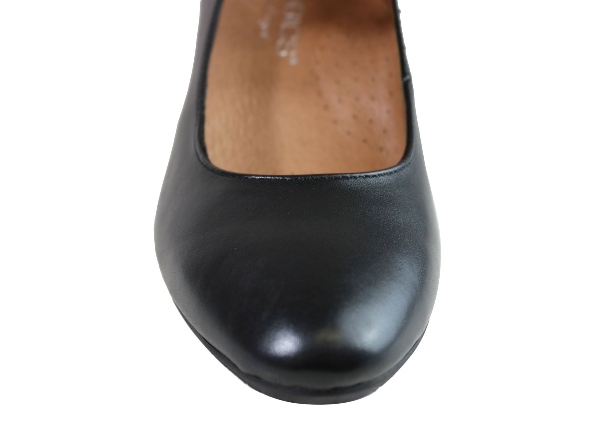 Women's Classic Leather Mary Jane Court Shoes for Aerobics - Handmade in Portugal - Perfect for Dance, Workout & Casual Wear