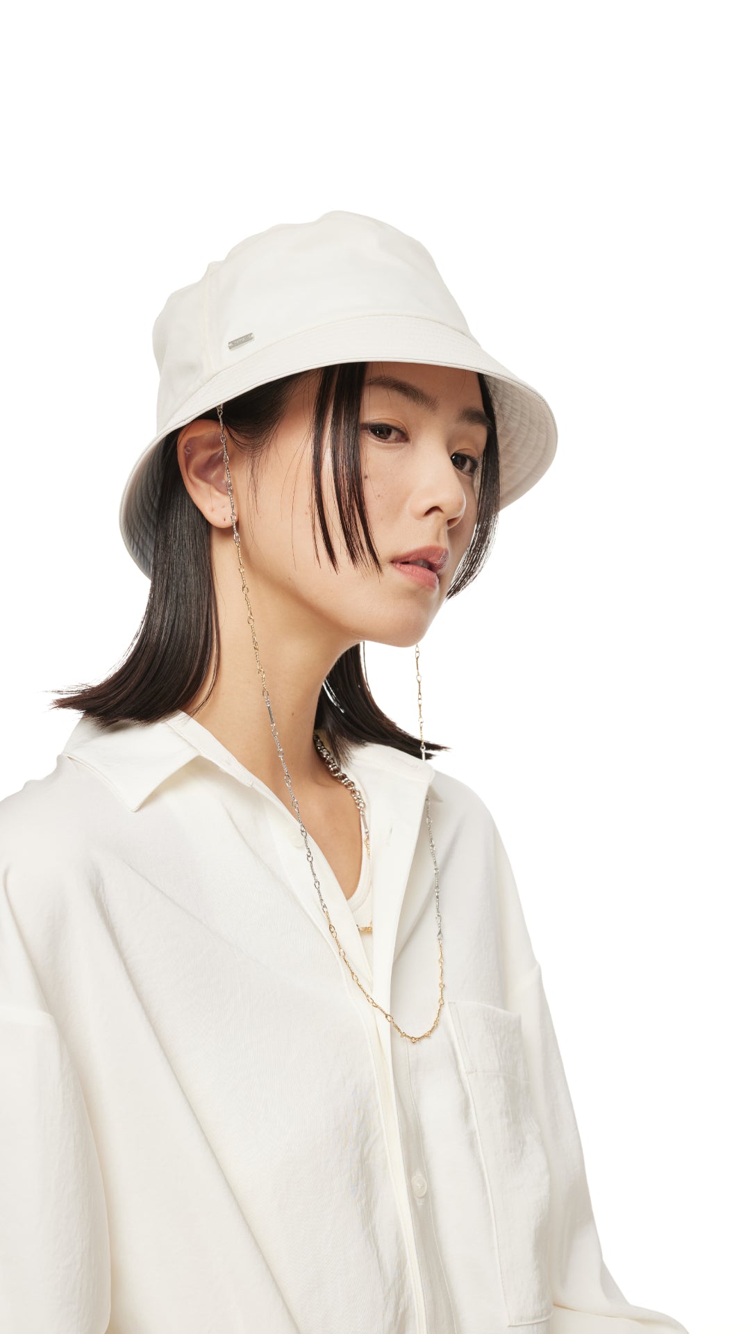 Knotted Hat Chain for Women & Men - Stylish Adjustable Hat Holder for Baseball Caps, Bucket Hats & Sun Hats - Perfect for Outdoor Activities, Sports & Fashion Accessories