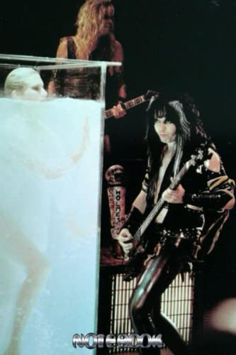 Chris Holmes W.A.S.P. Music Band Composition Collage Journal - Lined Notebook for Journaling, Songwriting & Gratitude - Perfect for Musicians, Fans & Thanksgiving Gifts