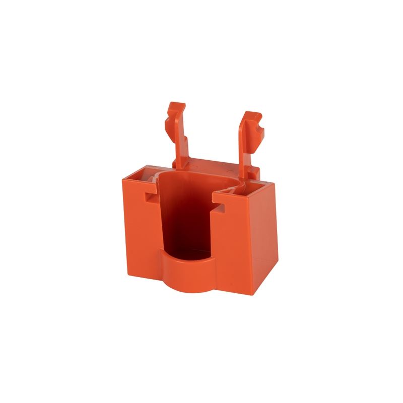 Milwaukee M12 Battery Holder Adapter - Single Pack (12V 48 Tools BH 12 MIL 01) - Perfect for Power Tool Organization & Workshop Storage
