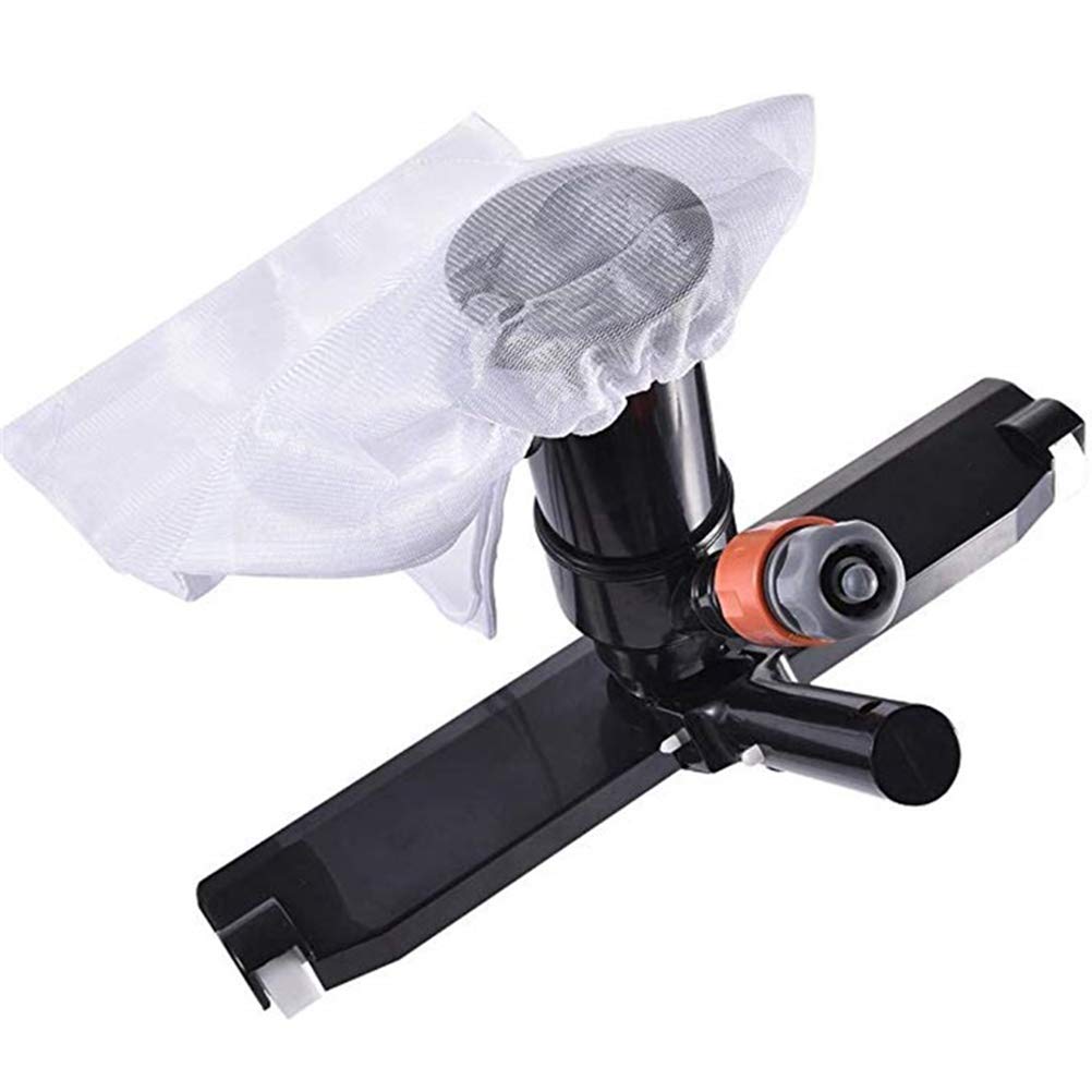 DOITOOL Pool Cleaning Kit - 1 Set Pool Vacuum Head, Bottom Brush & Spa Cleaning Accessories for In-Ground & Above Ground Pools (Black) | Perfect for Weekly Maintenance & Deep Cleaning