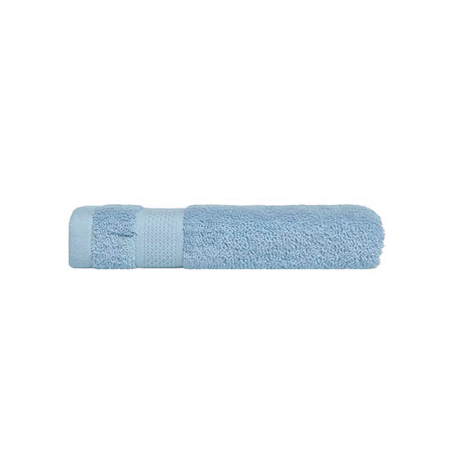 Premium 100% Combed Cotton Bath Towels - Soft & Absorbent Sky Blue Face & Body Towel Set for Spa, Gym, Beach & Home Use