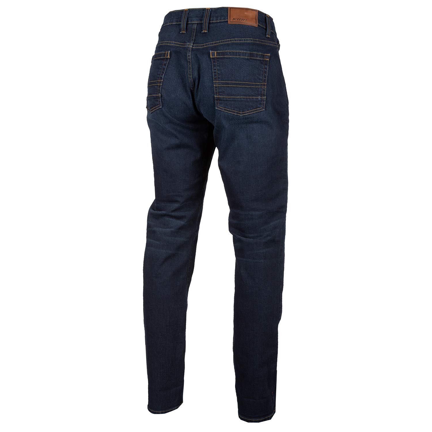KLIM Men's K Forty 3 Tapered Stretch Motorcycle Pants - Abrasion & Cut Resistant Denim for Riding Comfort & Safety - Perfect for Street Biking & Long-Distance Tours