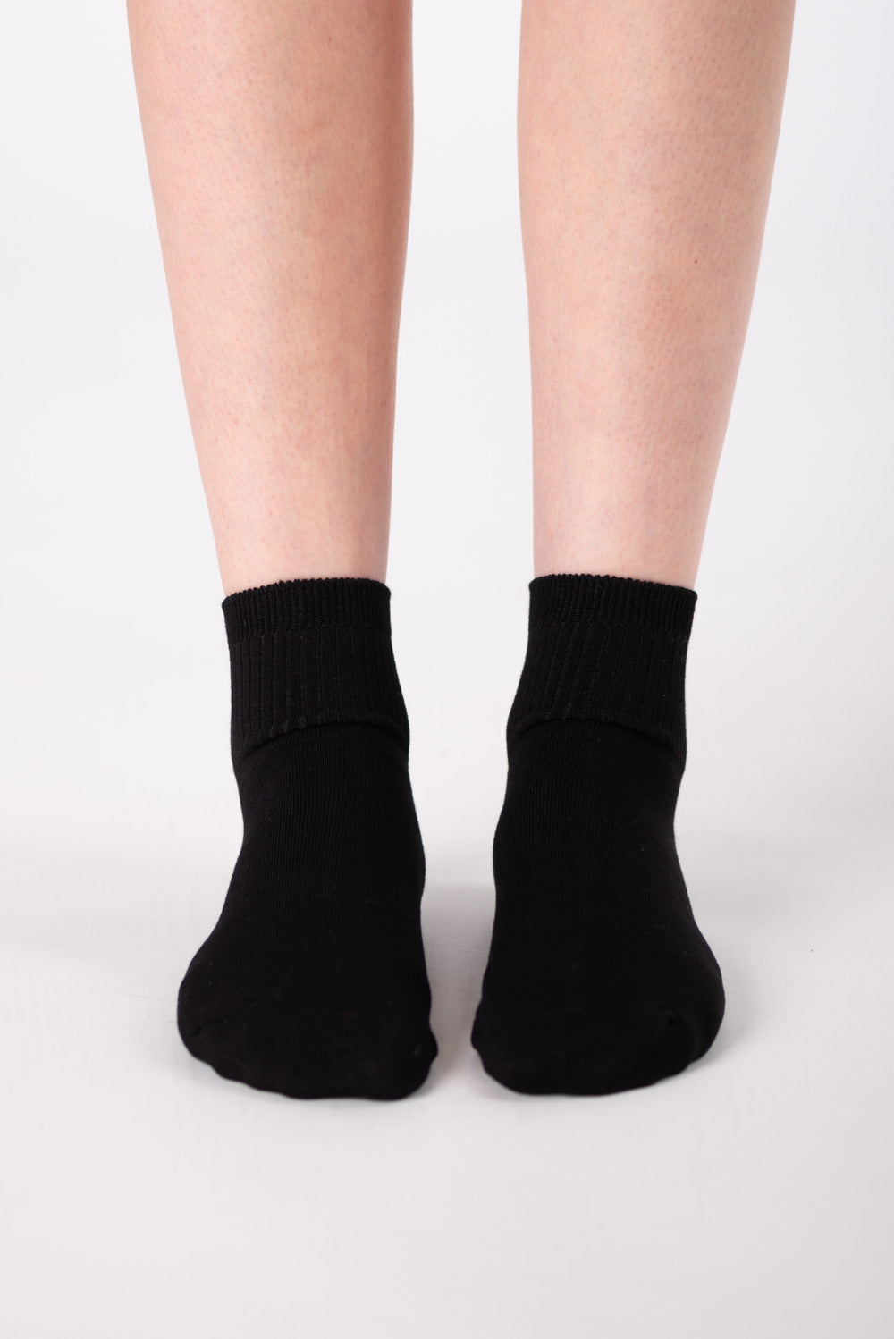 Soft & Breathable 2-Pack Women's Bamboo Socks - Micro Crew Length in Black | Perfect for Yoga, Running & Everyday Comfort