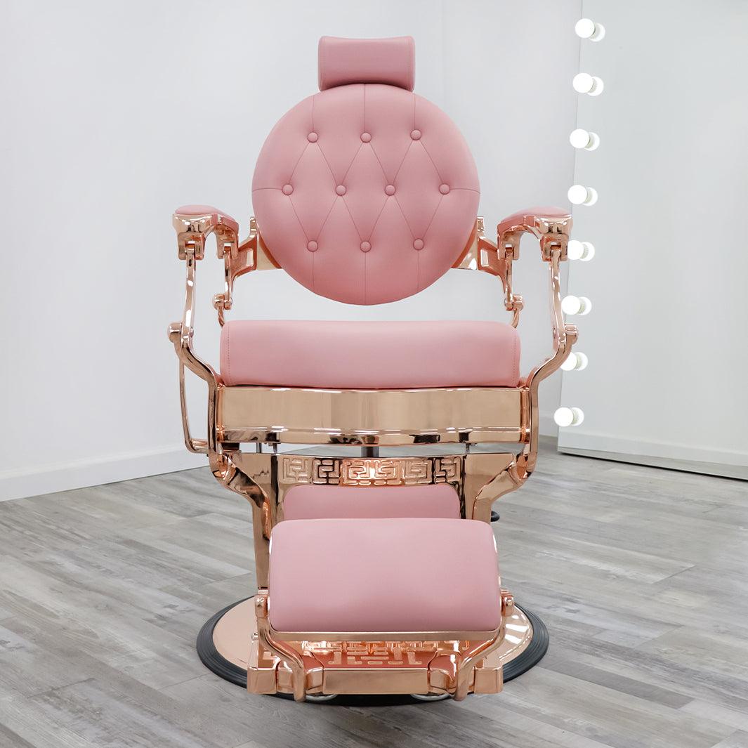 ANASTASIA Professional Barber Chair for Salon & Home Use - Heavy Duty Hydraulic Styling Chair for Haircuts & Grooming - Perfect for Barbershops, Salons & Personal Use