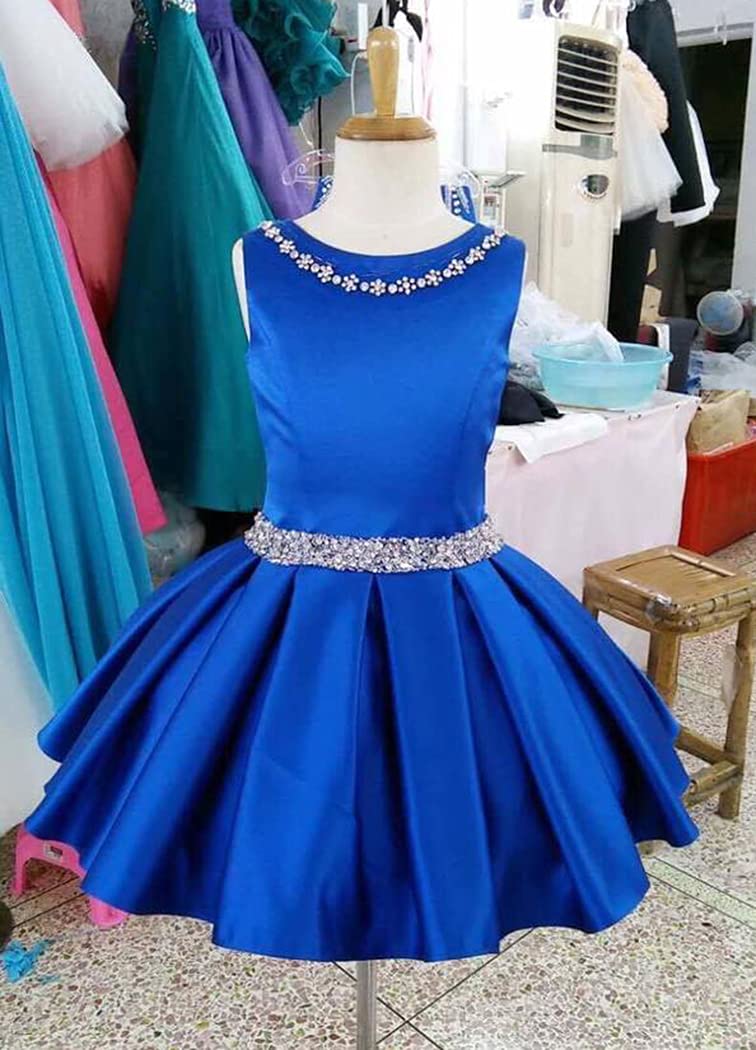 Elegant Girls' Pageant & Interview Dresses | Knee-Length Formal Party Suits for Kids | Perfect for Pageants, Interviews, Special Occasions & Birthday Parties