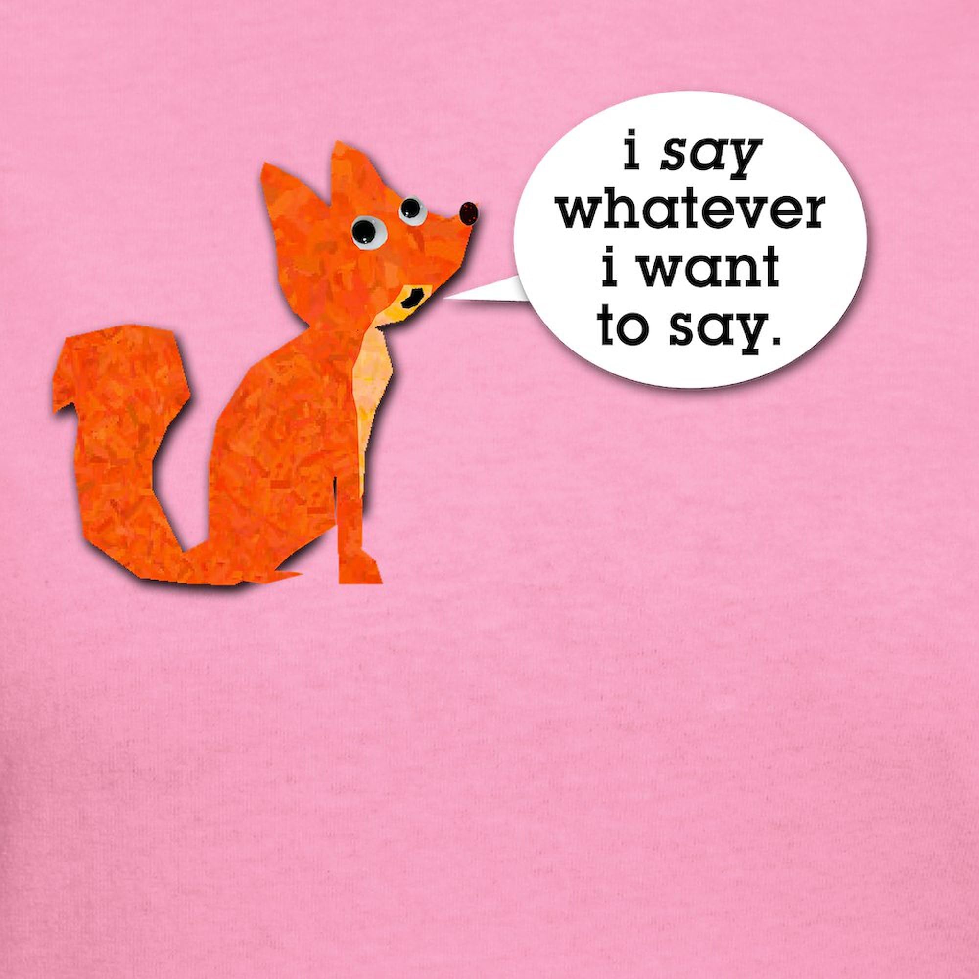 Funny 'What Does The Fox Say?' Women's Cotton Dark T-Shirt | Vintage Fox Design Tee | Casual Wear, Costume Party & Pop Culture Gift