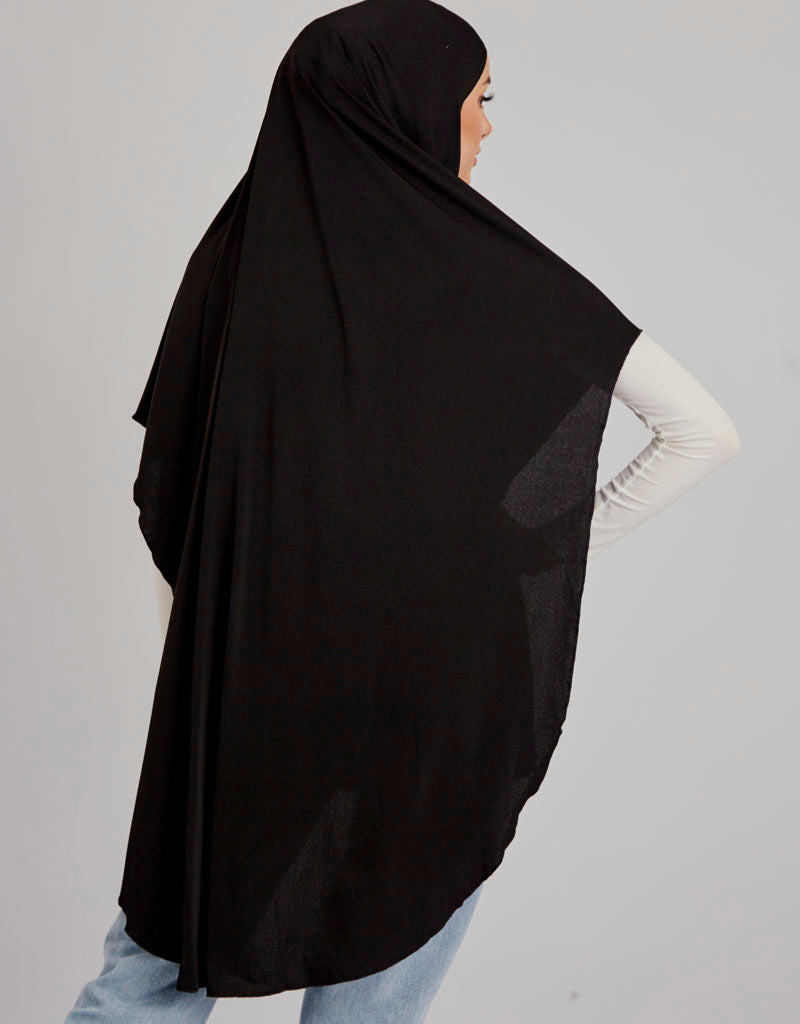 High Low Jilbab - Modest Muslim Prayer Dress with Elegant High-Low Hemline for Women | Perfect for Prayer, Mosque, and Special Occasions