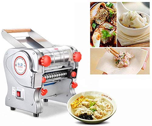 Electric Pasta Maker Machine - Automatic Stainless Steel Noodle Maker with Dough Roller & Cutter | Perfect for Homemade Pasta, Lasagna, Spaghetti & Ravioli | Kitchen Appliance for Italian Cooking & Family Meals