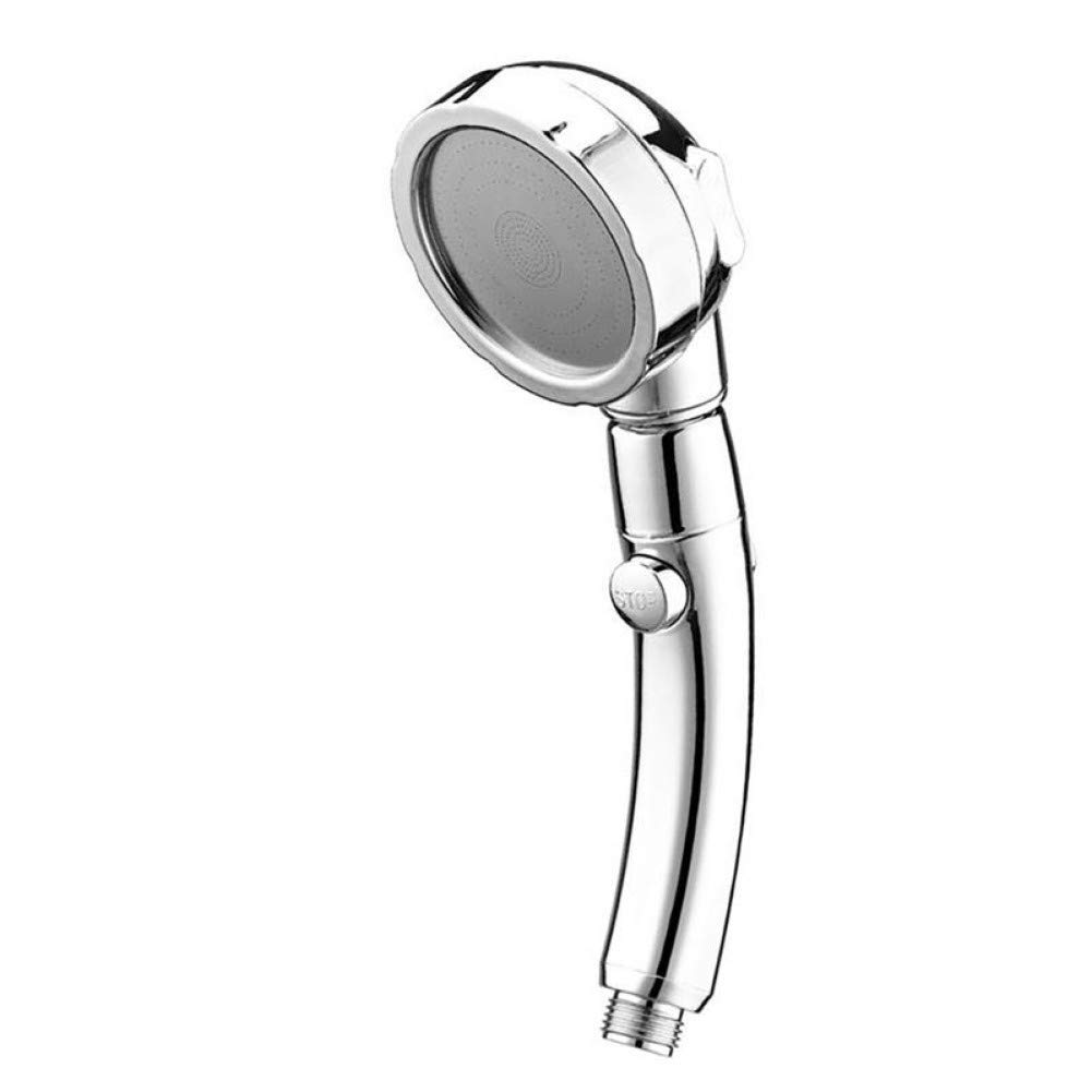 KXA 360° Rotating Adjustable Shower Head with 3 Spray Modes & Water Saving Stop Button - High Pressure Handheld Shower for Bathroom, Spa & Pet Washing