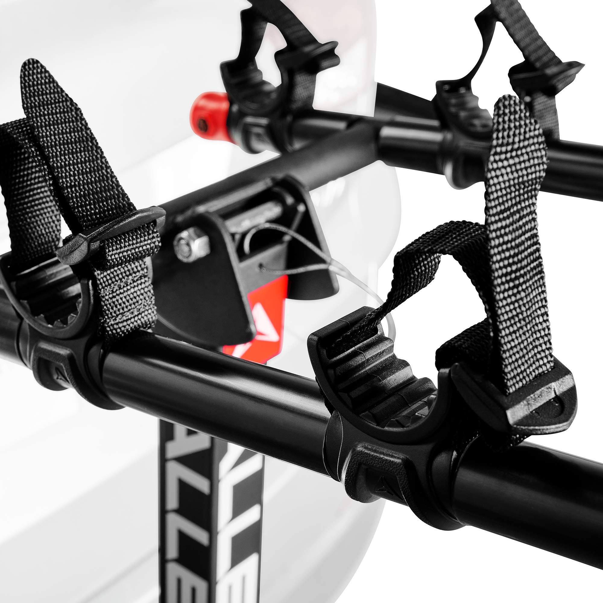 Allen Sports Deluxe Quick Install 5-Bike Hitch Rack - Model 1550RR - Heavy Duty Black Bicycle Carrier for SUV, Truck & Van - Perfect for Road Trips, Camping & Outdoor Adventures