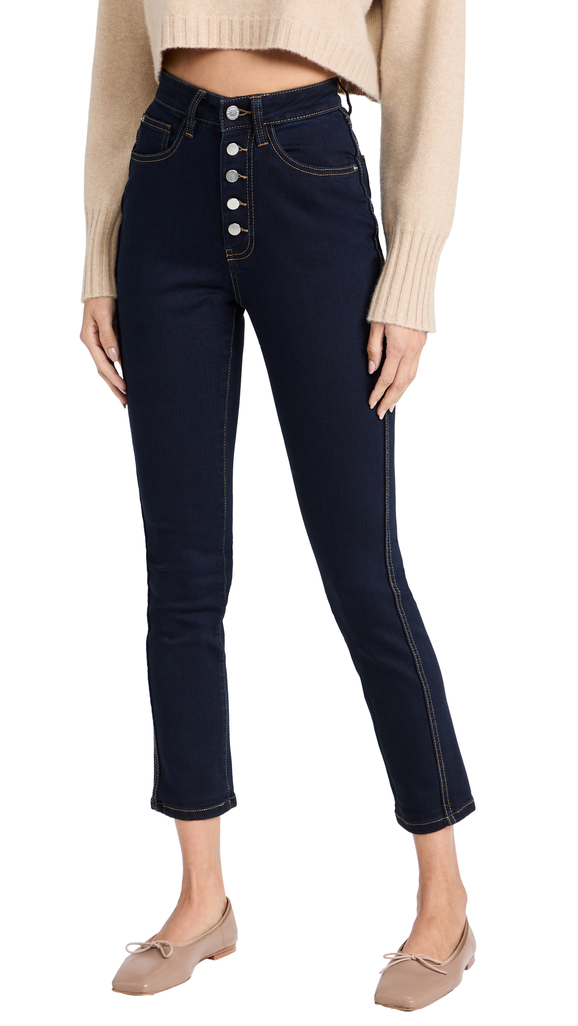 WeworeWhat Women's The Danielle Jeans - High Waist Skinny Jeans for Women, Stretch Denim Pants, Comfortable & Fashionable (Perfect for Casual Wear, Dating, Office & Night Out)