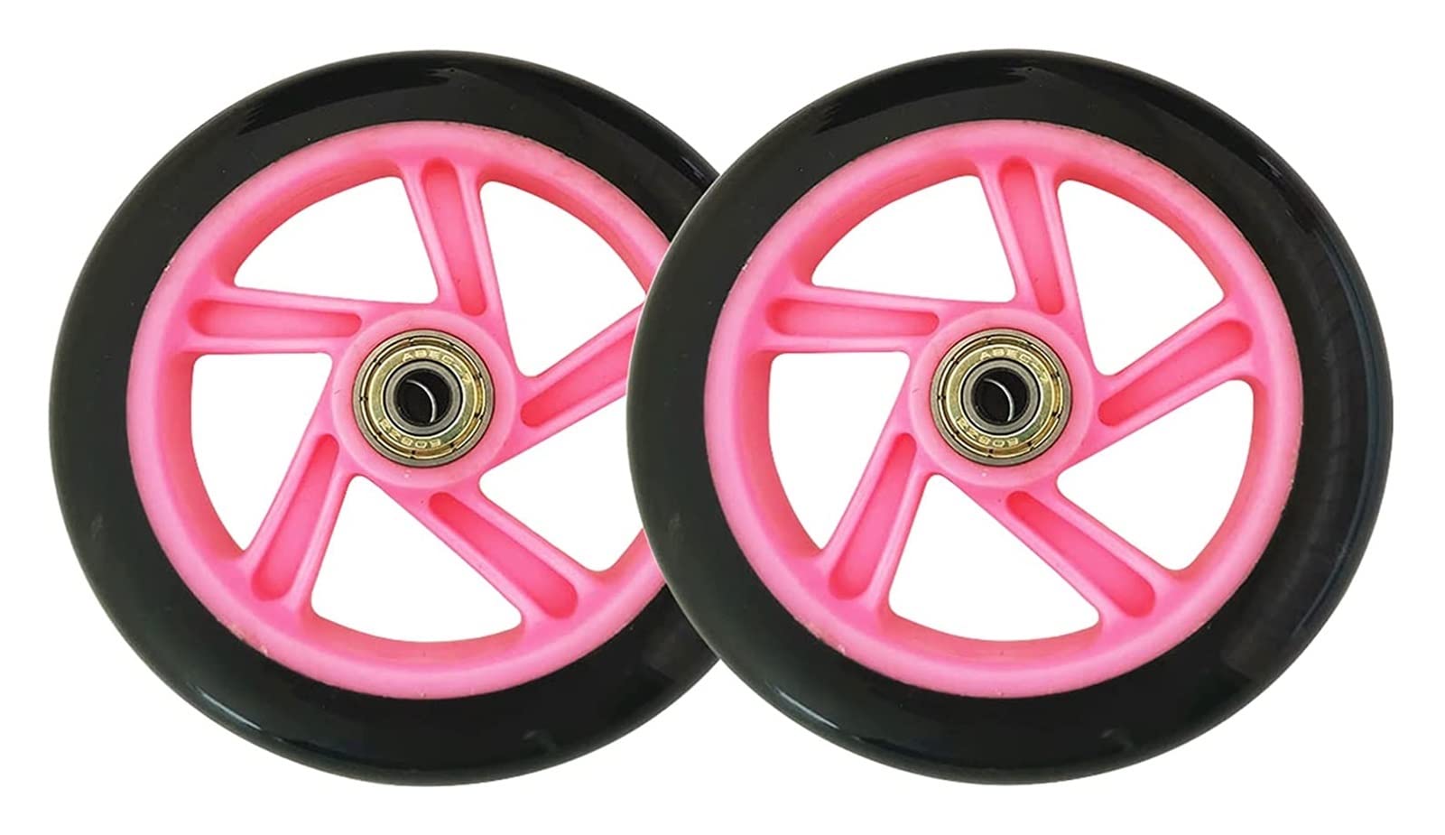 125mm Pro Stunt Scooter Replacement PU Wheels - Durable Tires for Kids & Adults, Foldable Micro & Electric Scooters - Perfect for Commuting, Tricks & Outdoor Adventures