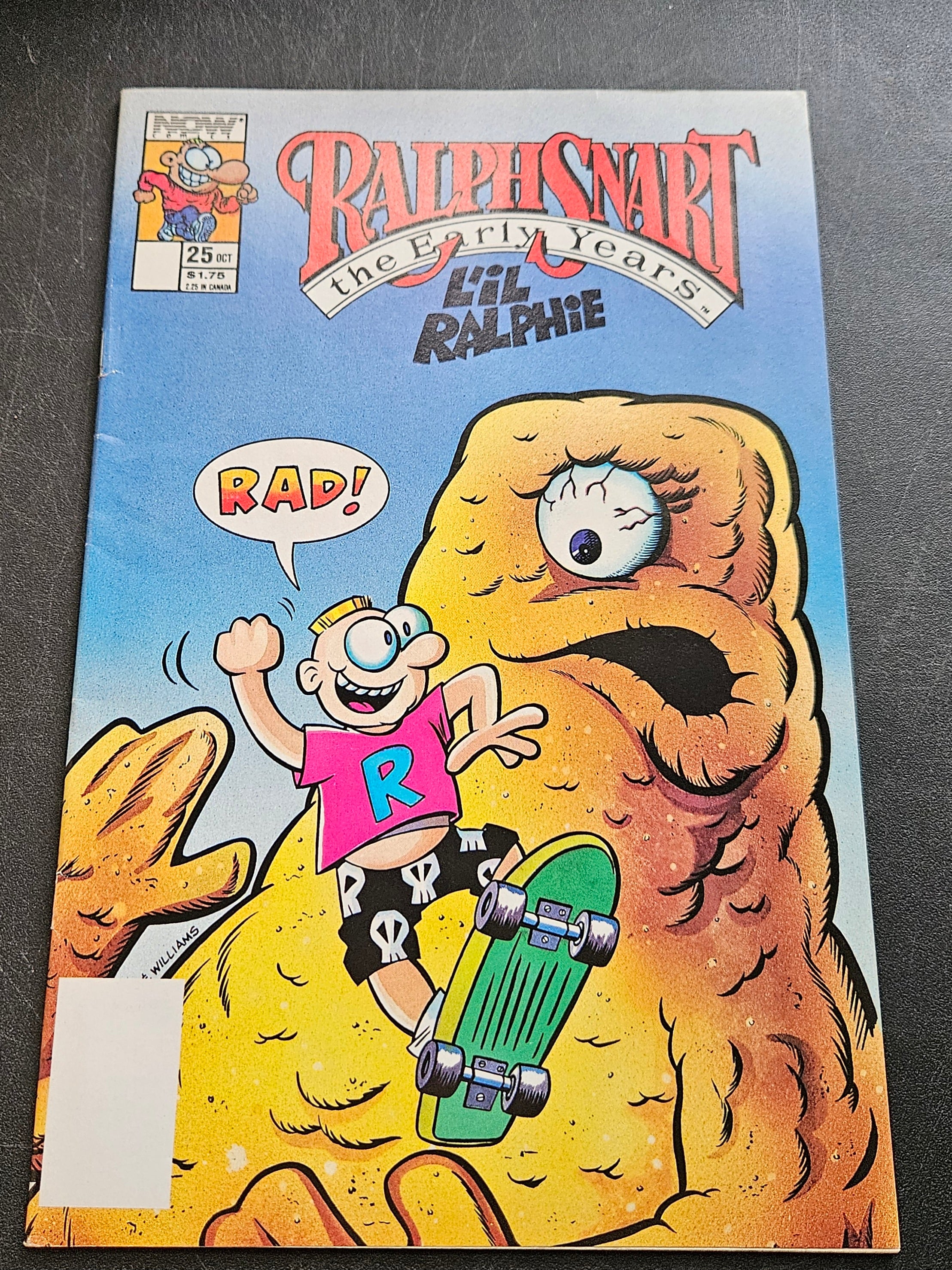 Ralph Snart The Early Years #25A L'il Ralphie October 1988 NOW Comics - Vintage Collector's Comic Book for Display & Investment