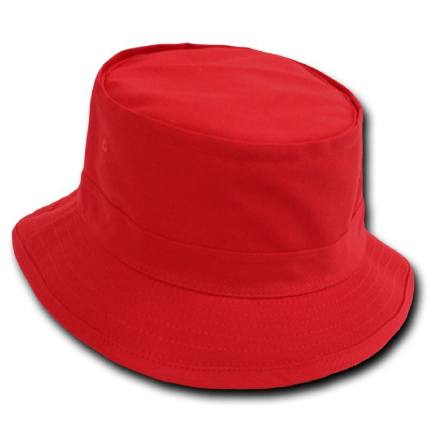 DECKY Men's Fashion Bucket Hat - Casual Outdoor Sun Hat for Fishing, Hiking, Beach & Travel - Adjustable Cotton Unisex Summer Cap