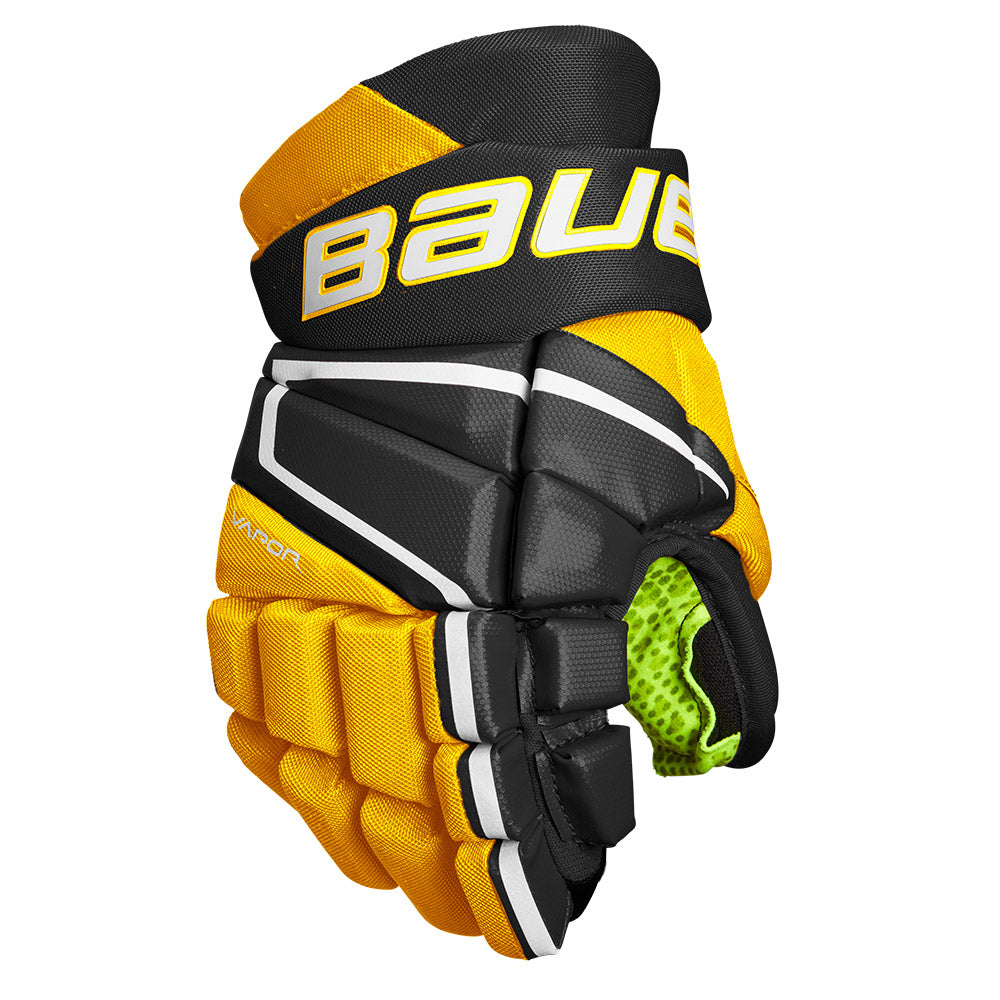 Bauer Vapor 3X Junior Ice Hockey Gloves - Youth Hockey Gear for Practice & Games - Protective Hockey Equipment for Kids & Teens
