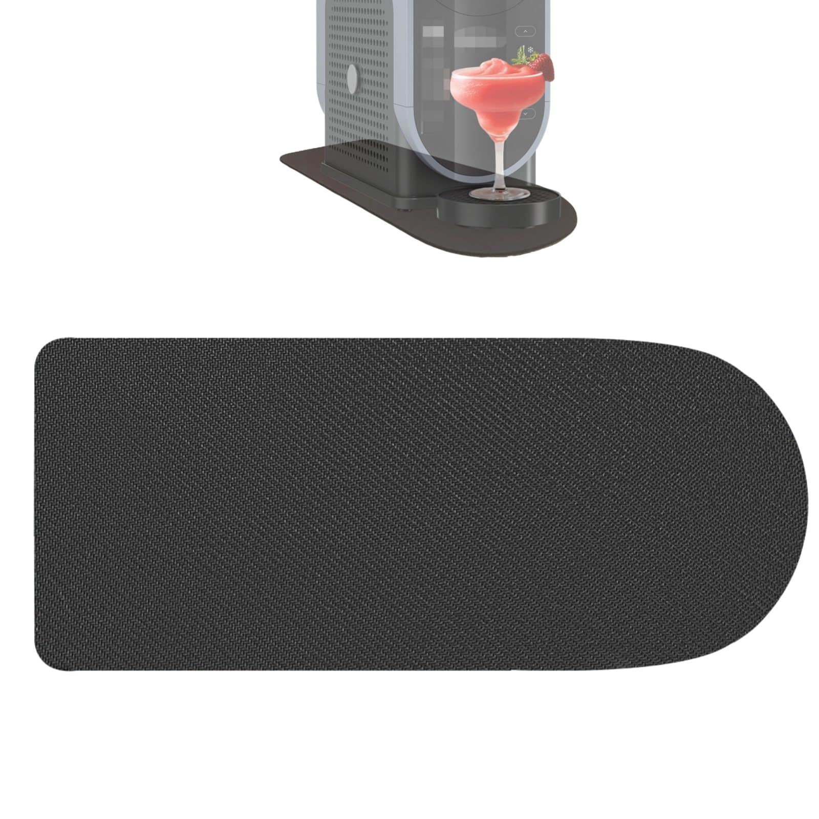 Ninja Slushie Machine FS301 Sliding Pad - 18.5 x 8 Inch Quick Slide Accessory for Ninja Drink Maker | Perfect for Smoothies, Cocktails & Frozen Drinks at Home Parties