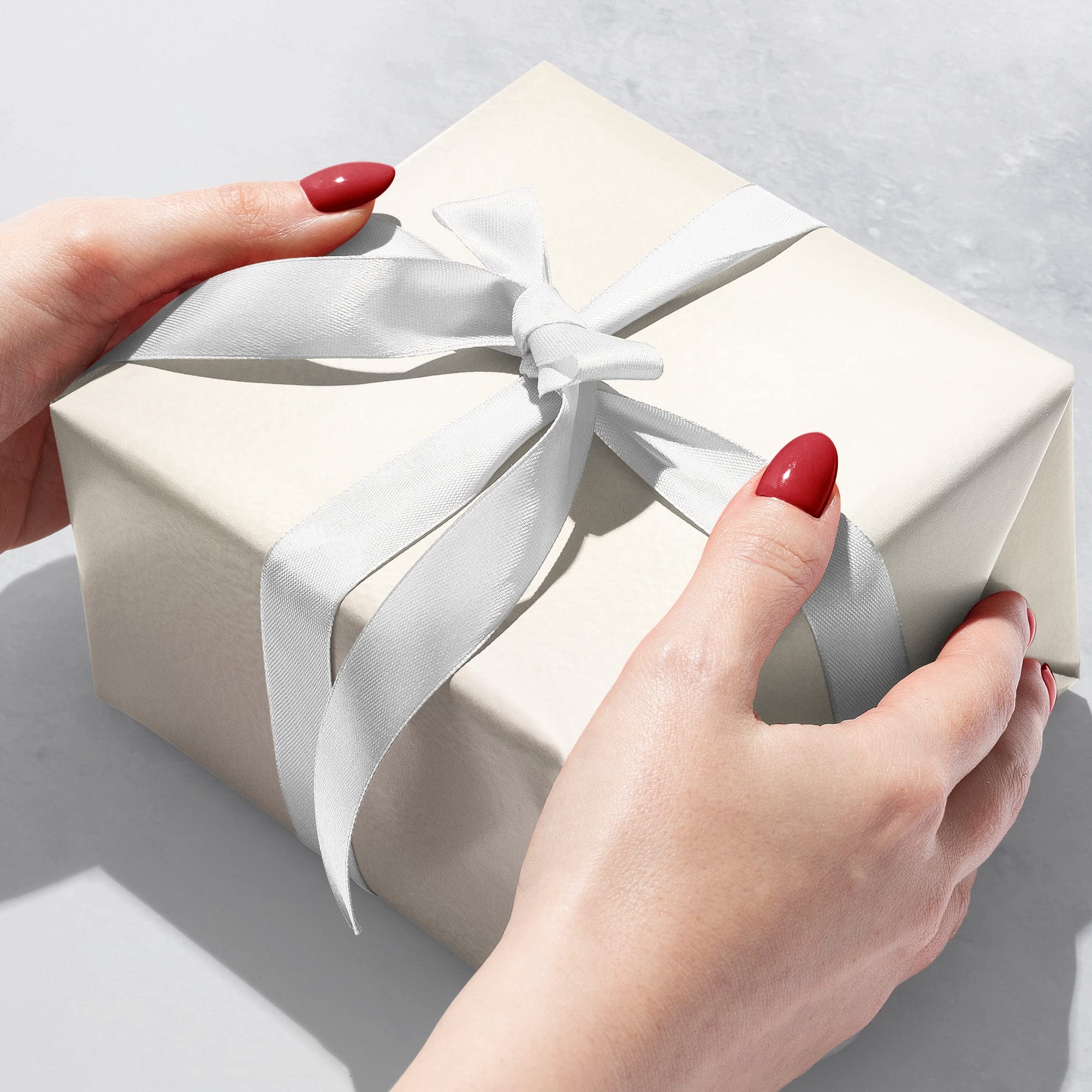 Jillson Roberts Bulk Gift Wrap - 833 Feet x 24 Inches Pearl Matte Metallic Wrapping Paper for Everyday Gifts, Parties, Holidays & Special Occasions