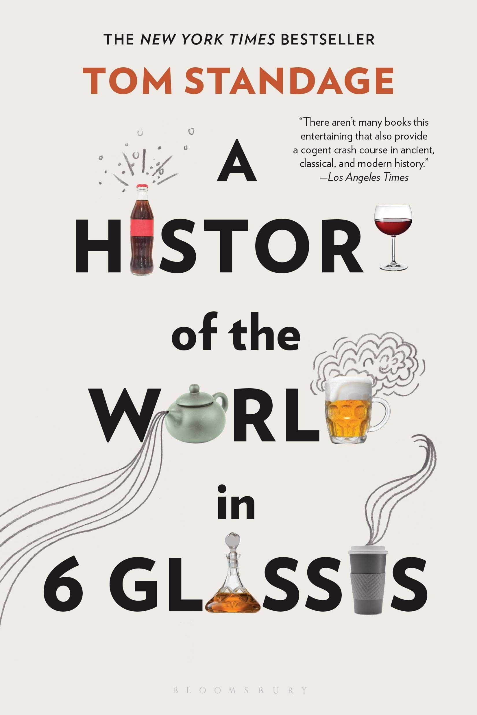 A History of the World in 6 Glasses - World History Book | Cultural Beverage Evolution | Perfect for History Buffs & Book Clubs