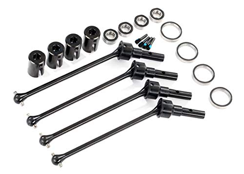 Traxxas 8996R Steel CV Driveshaft Replacement - 109.5mm Constant Velocity Axle for #8996X - Perfect for RC Car Upgrades & Off-Road Vehicle Maintenance