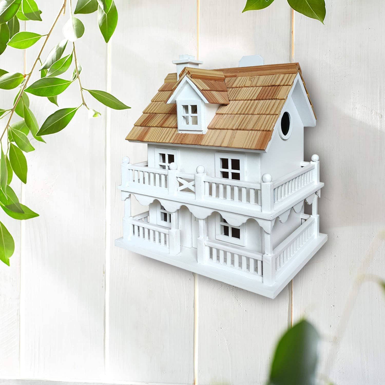 Beauty And The Birdhouse - Featured on Oprah's Holiday Wish List! Handcrafted Decorative Birdhouse for Garden, Patio & Home Decor - Perfect Gift for Bird Lovers & Nature Enthusiasts