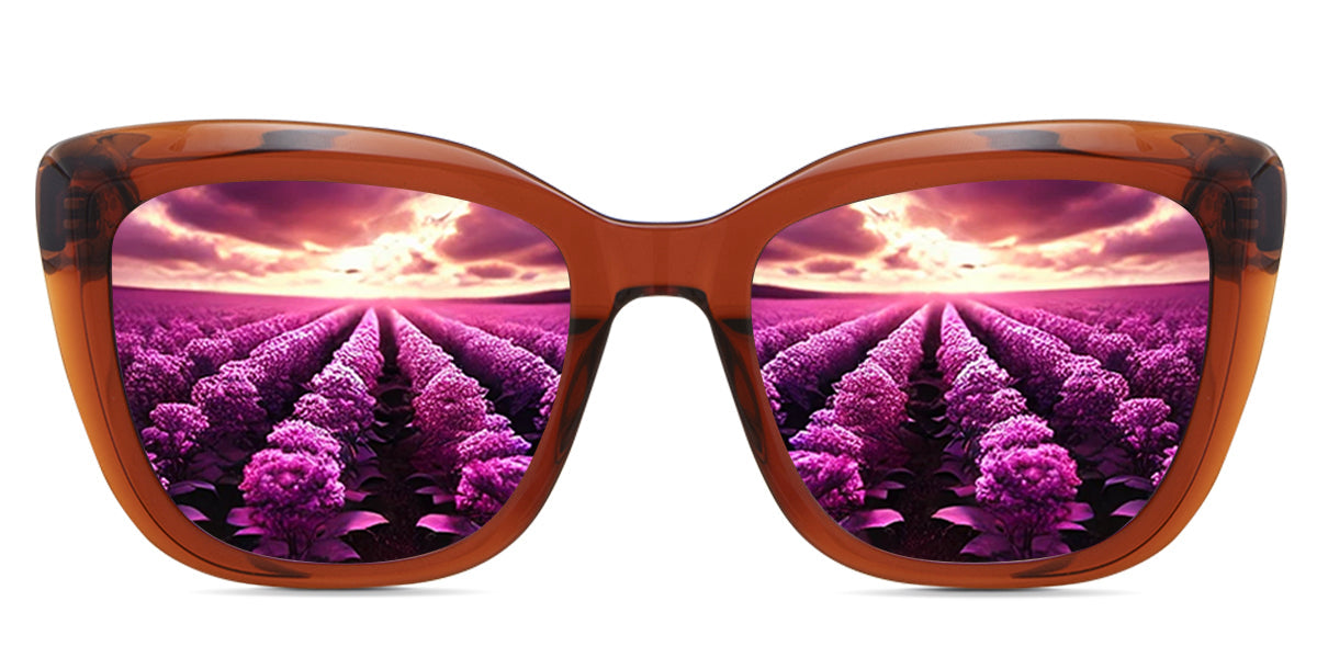 LESA Women's Prescription Sunglasses - UV Protection, Stylish & Comfortable for Driving, Outdoor Activities & Fashion