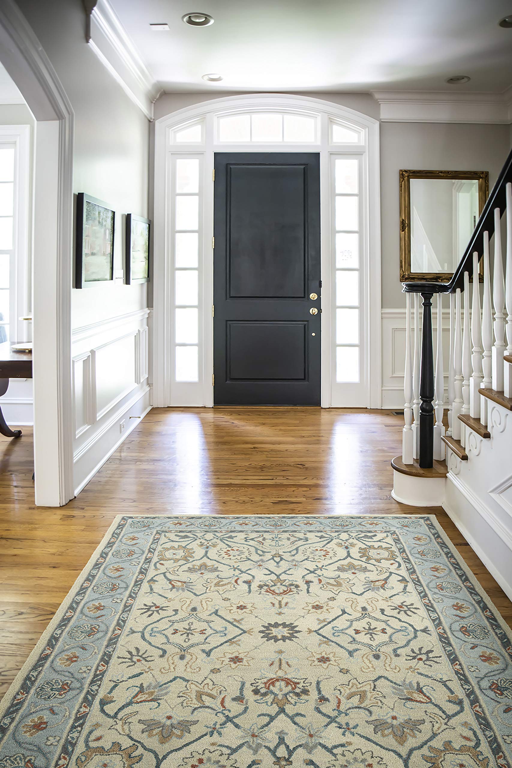 Kaleen Rugs Solomon Collection Ivory 2'6