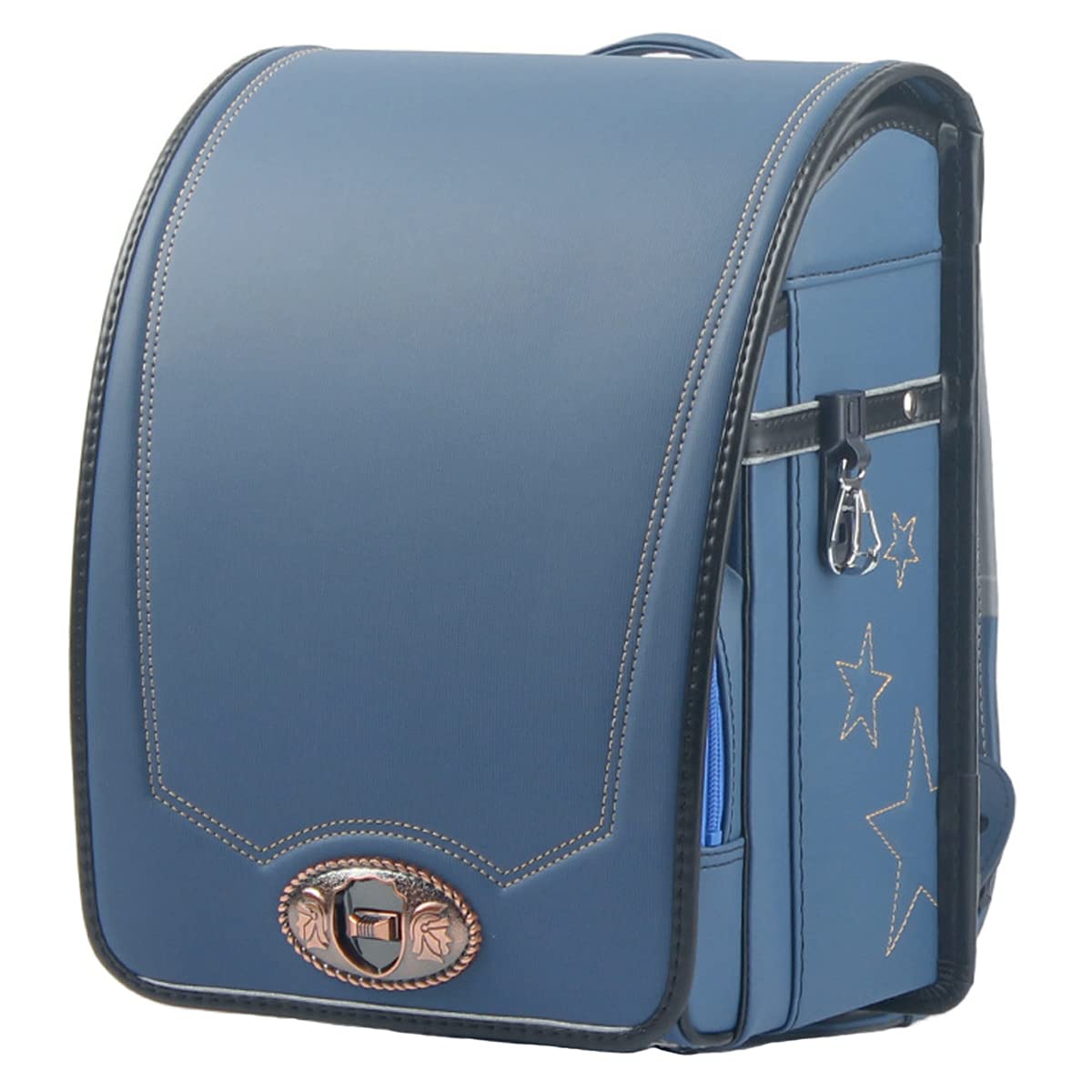 Premium PU Leather Randoseru Backpack for Girls - Automatic School Bag with Gift Box - Perfect for School, Travel & Daily Use