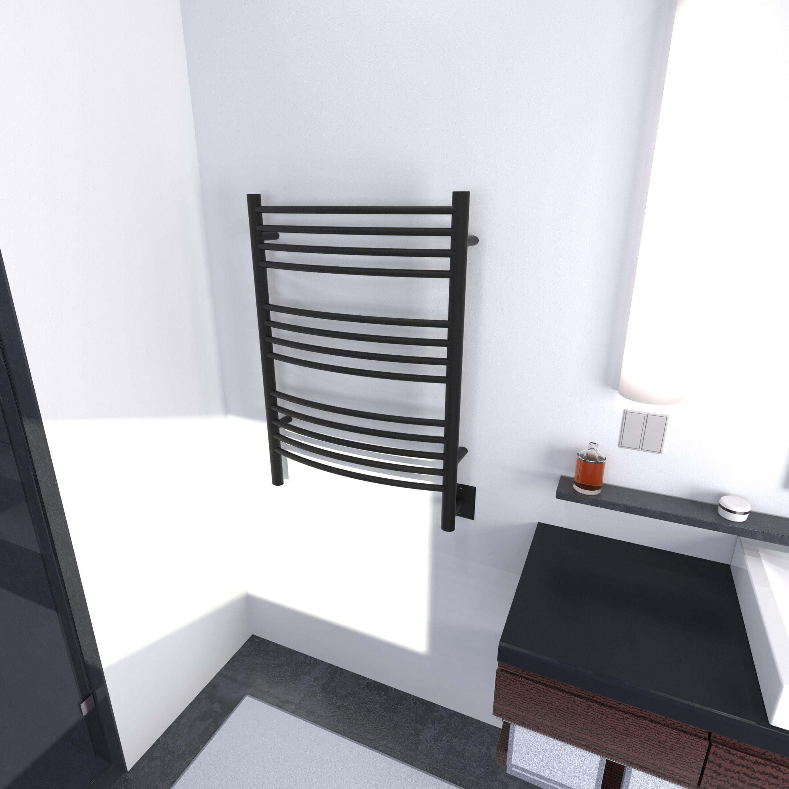 Amba Jeeves C Curved Hardwired Towel Warmer - 20.5