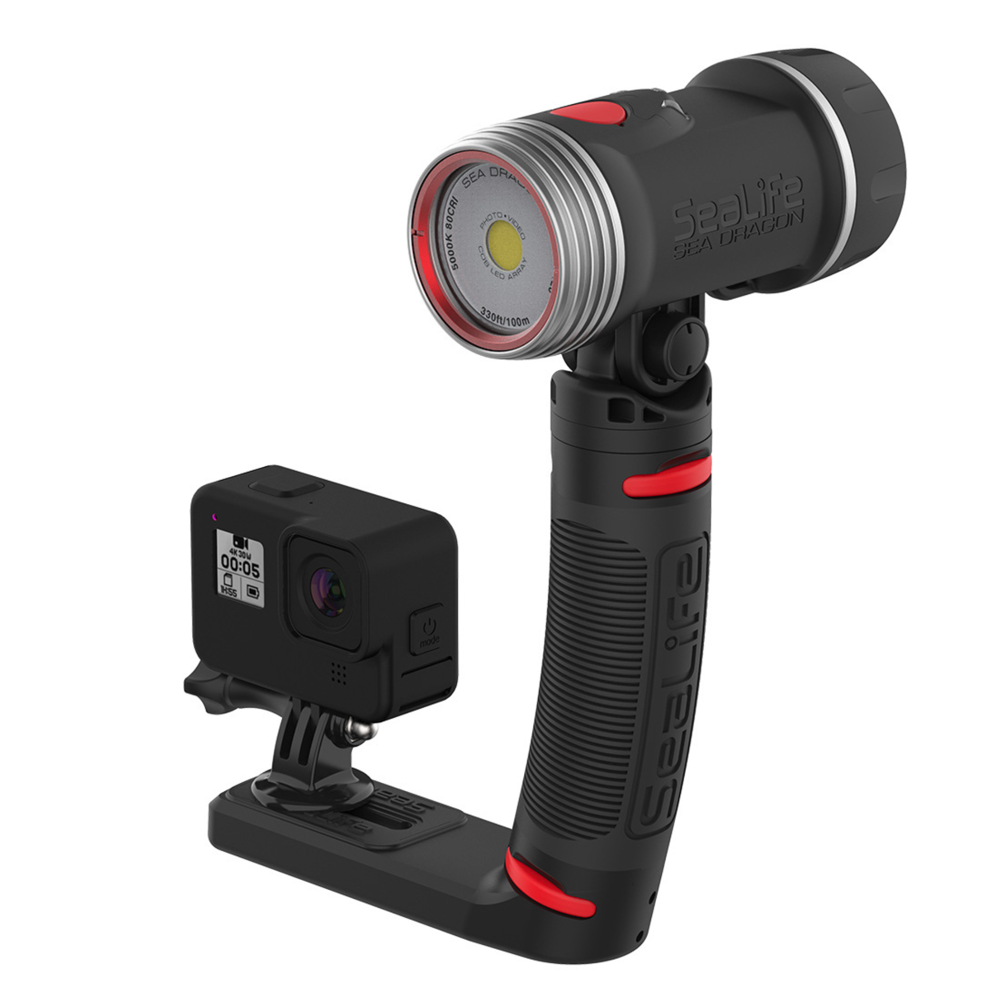Sealife Sea Dragon 2300F Underwater Video Light Kit - Professional Diving Photography Lighting for Scuba, Snorkeling & Marine Exploration