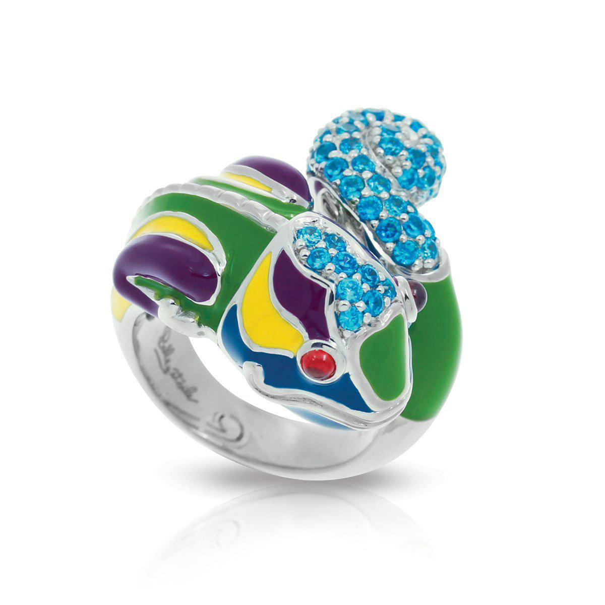 Chameleon Color Changing Ring - Adjustable Mood Ring for Women & Men - Unique Fashion Jewelry Gift for Parties, Dates & Special Occasions