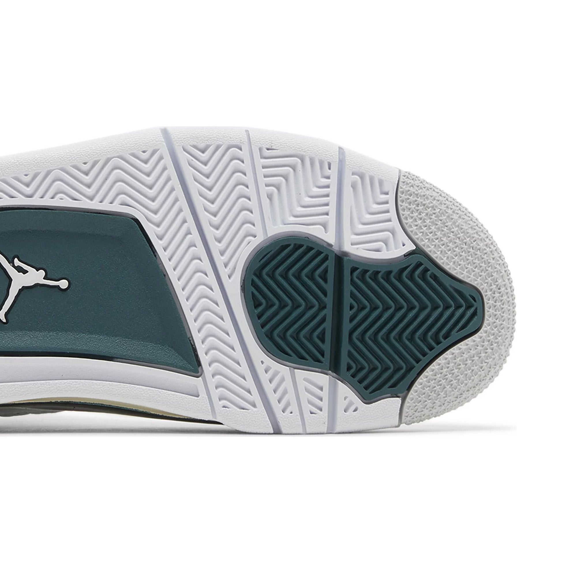 Air Jordan 4 Retro 'Oxidized Green' GS Sneakers (2024) - Basketball Shoes for Women & Girls - Perfect for Streetwear & Casual Fashion