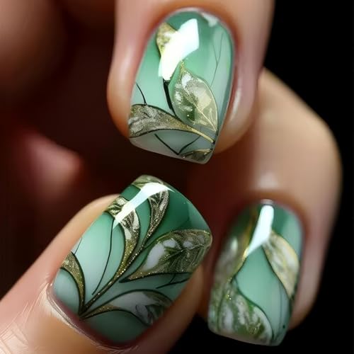 Green Ombre Floral